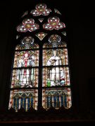 Billerbeck;sehr bunte Kirchenfenster im Dom