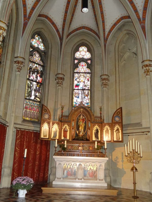 Billerbeck:Blick auf den Altar im Dom