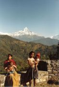 Auf unserer Wanderung bei Pokhara