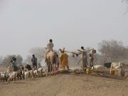 Brunnen in einem Dogon-Dorf (Mali)