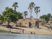 Siedlung am Niger