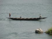 Boot auf dem Senegal-Fluss (Senegal)