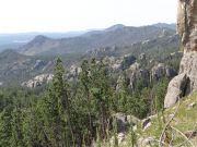 Blick in die "Black Hills", die Heiligen Berge der Indianer