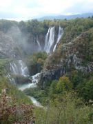 Die größen Wasserfälle im Nationalpark "Plitwitzer Seen"
