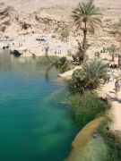 Wadi Banikhalich mit einer Quelle