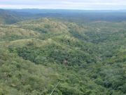 Blick in die Ebene vom Pass „Morro de Sao Jeronimo“