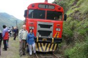 Bahnfahrt von Riobamba nach Alausi