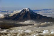 Vulkan vor Ecuador