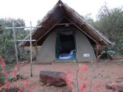 Unsere Unterkunft im Camp Maji Moto