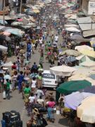 Markt in Lome (Togo)
