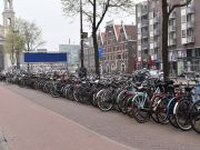Stadtrundfahrt Amsterdam - Fahrräder ohne Ende