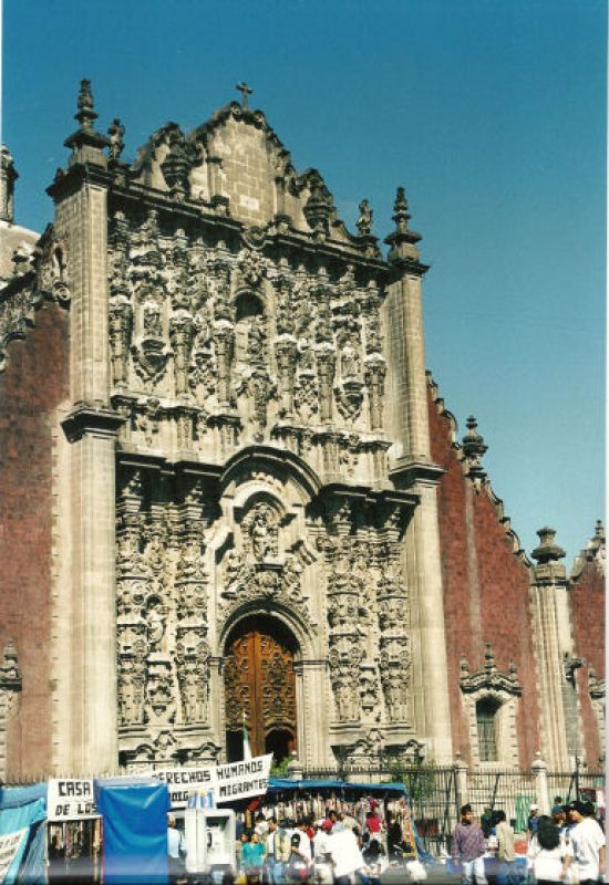 Kathetrale In Mexiko-Sity