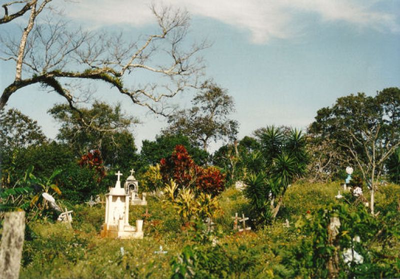 Friedhof der Mayaindianer
