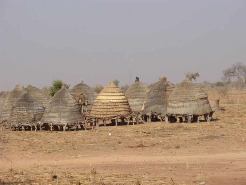 Speicher der Eingeborenen von Niger