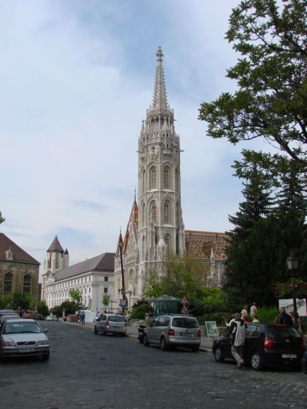 Matthiaskirche oder die Krönungskirche auf dem Burgviertel