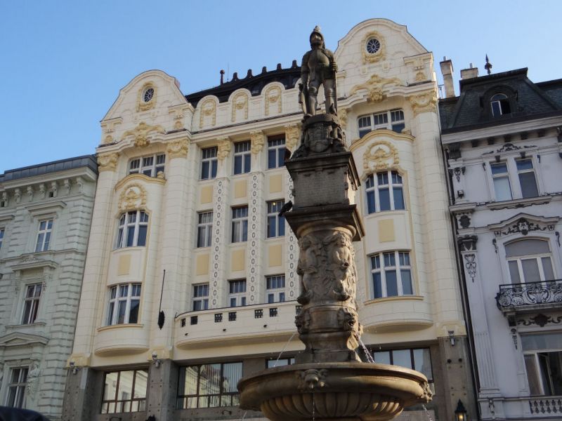 Rolandbrunnen in Bratislava