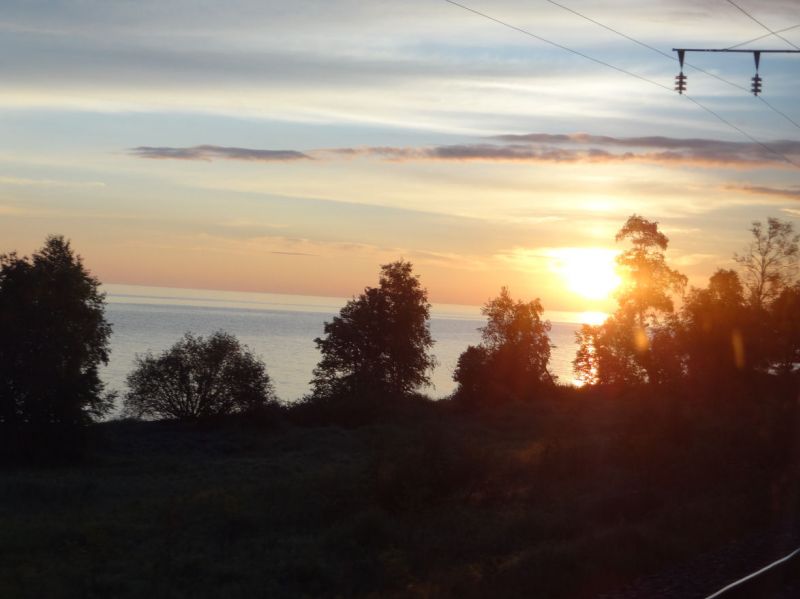 Sonnenuntergang am Baikalsee