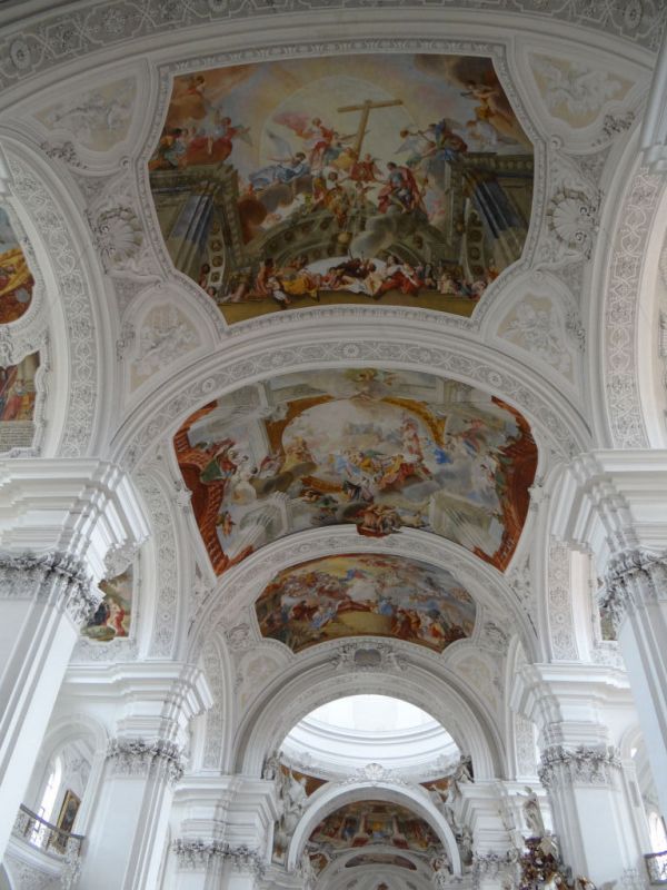 Weingarten:Basilika"St.Martin" - Deckenmalereien