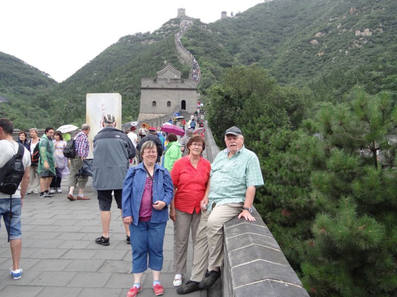 An der "Großen Chinesischen Mauer"