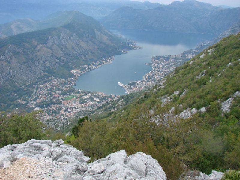 Blick auf Kotor (Montenegro)