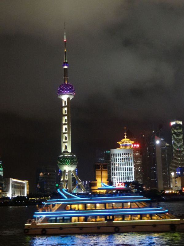 Lichterfahrt in Shanghai