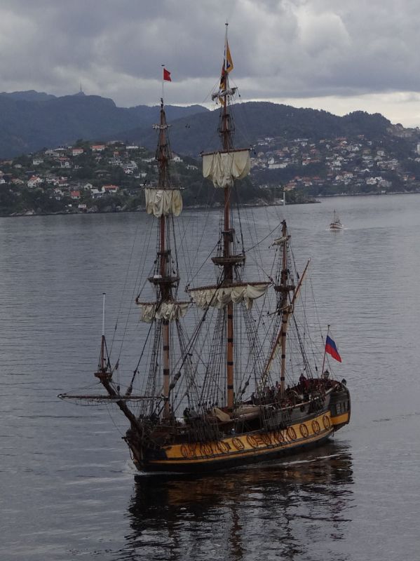 Historisches Segelschiff