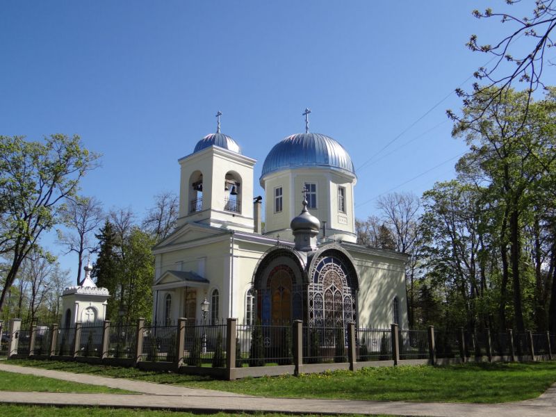 Lettland - Rezekne - russisch orthodoxe Kirche(Geburt der Heiligen Jakobus Mutter)