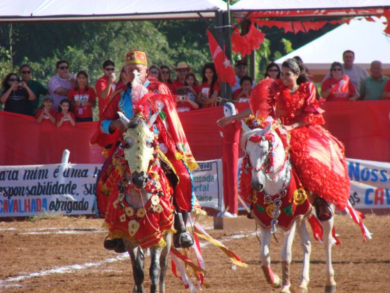 Historische Reiterfestspiele in Poconè