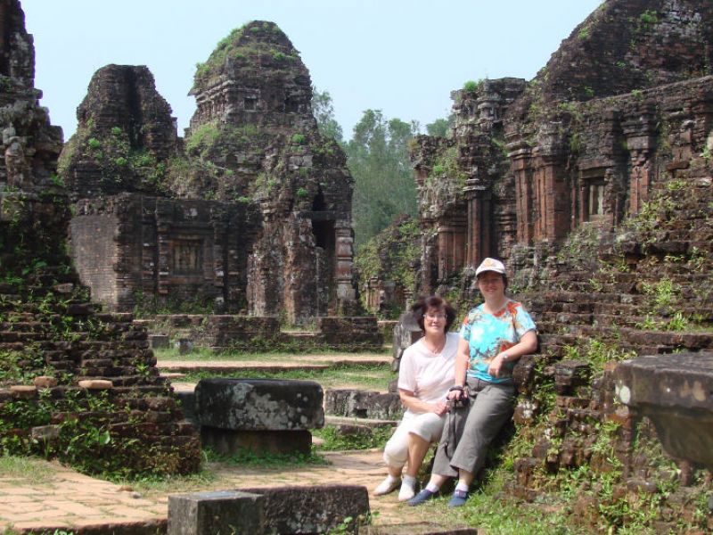 Tempelstadt My Son (Cham-Dynastie) bei Hanoi