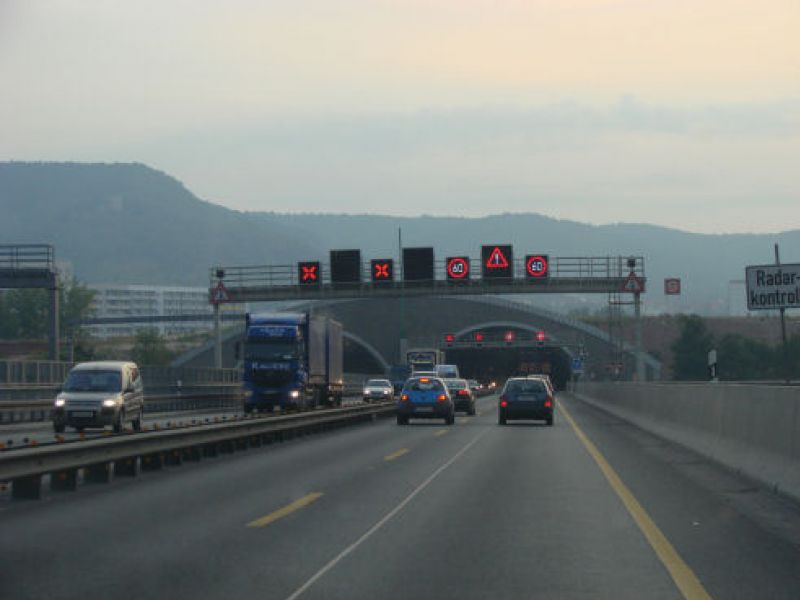 Autobahntunnel in Jena