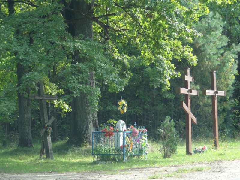 verschiedene Kruzifixe bei Stare Masiewo