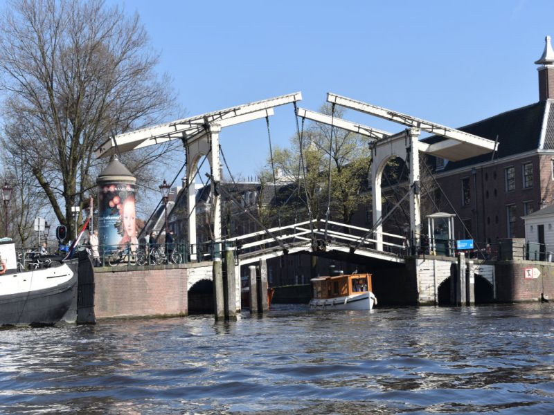 Stadtrundfahrt Amsterdam - Klappbrücke
